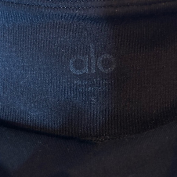 ALO Yoga Airbrush High-Waist Good Form Tennis Skirt- Black/ Size Small - Picture 11 of 11